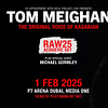 Project Live Presents: Tom Meighan RAW25 – The Original Voice Of Kasabian P7 Arena, Media One Hotel. Concerts