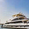 Dubai Harbour Superyacht Experience with Live station & Drinks Dubai Harbour by Xclusive Yachts Boat Tours and Cruises - Image 2