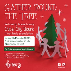 Christmas Concert with Dubai City Sound Choir at The Fridge in Dubai Christmas Events