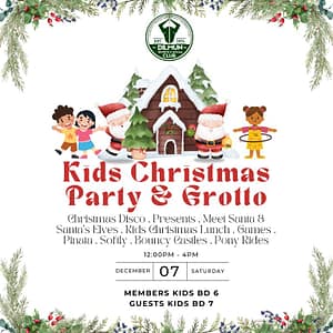 Kids Christmas Party & Grotto at Dilmun Club