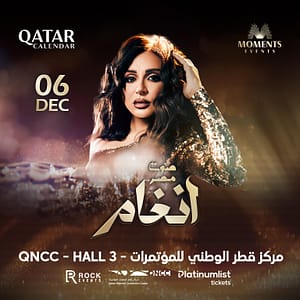 Angham at QNCC hall 3