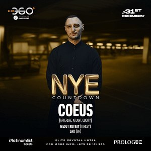 NYE Countdown at Prologue Nights/Klub360 Nightlife