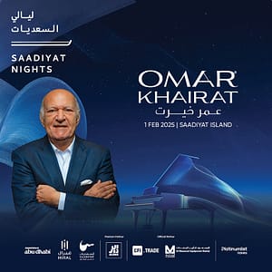 Saadiyat Nights - Omar Khairat Live at Abu Dhabi Shows and Theatrical Plays