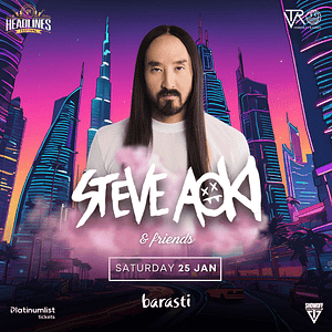 Steve Aoki at Barasti Beach in Dubai Arabic Events