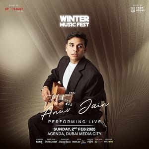 Anuv Jain live in Dubai at The Agenda