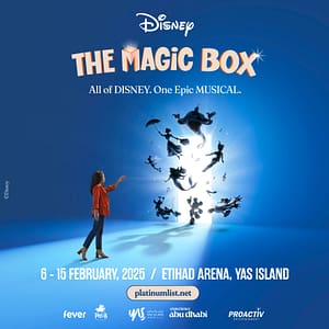 Disney The Magic Box at Etihad Arena in Abu Dhabi Shows and Theatrical Plays