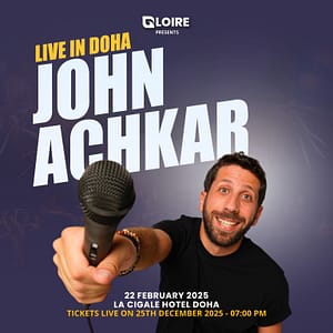 John Achkar Live In Doha Comedy Events