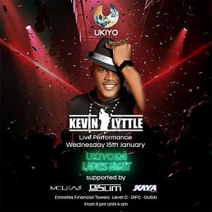 Kevin Lyttle Live at Ukiyo in Dubai Nightlife