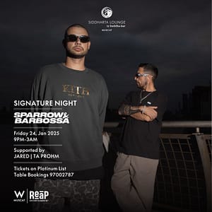 Signature Night Featuring Sparrow & Barbossa in Muscat Nightlife