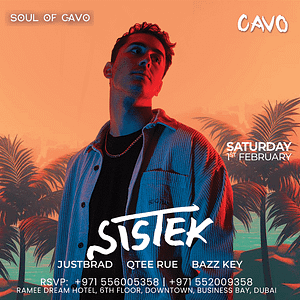 Soul of Cavo Presents Sistek Live in Dubai Nightlife