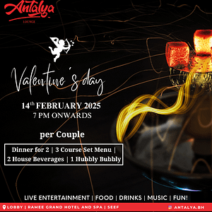 Valentine's Day at Antalya - Ramee Grand Hotel Valentine's Day Recommendations