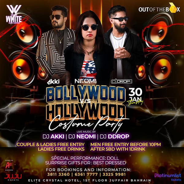 Bollywood vs Hollywood Costume Party at Elite Crystal Hotel Desi Events