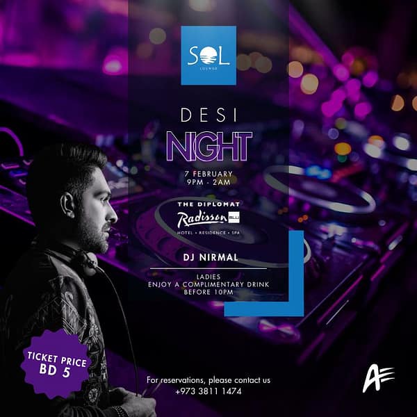 Desi Night at Sol Lounge