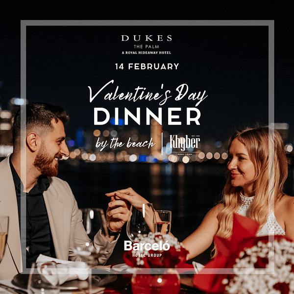 Valentine's Day Dinner at Dukes The Palm